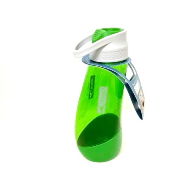 Kurgo The Gourd H2O Dog Travel Water Bottle & Bowl Green NEW - Picture 3 of 6